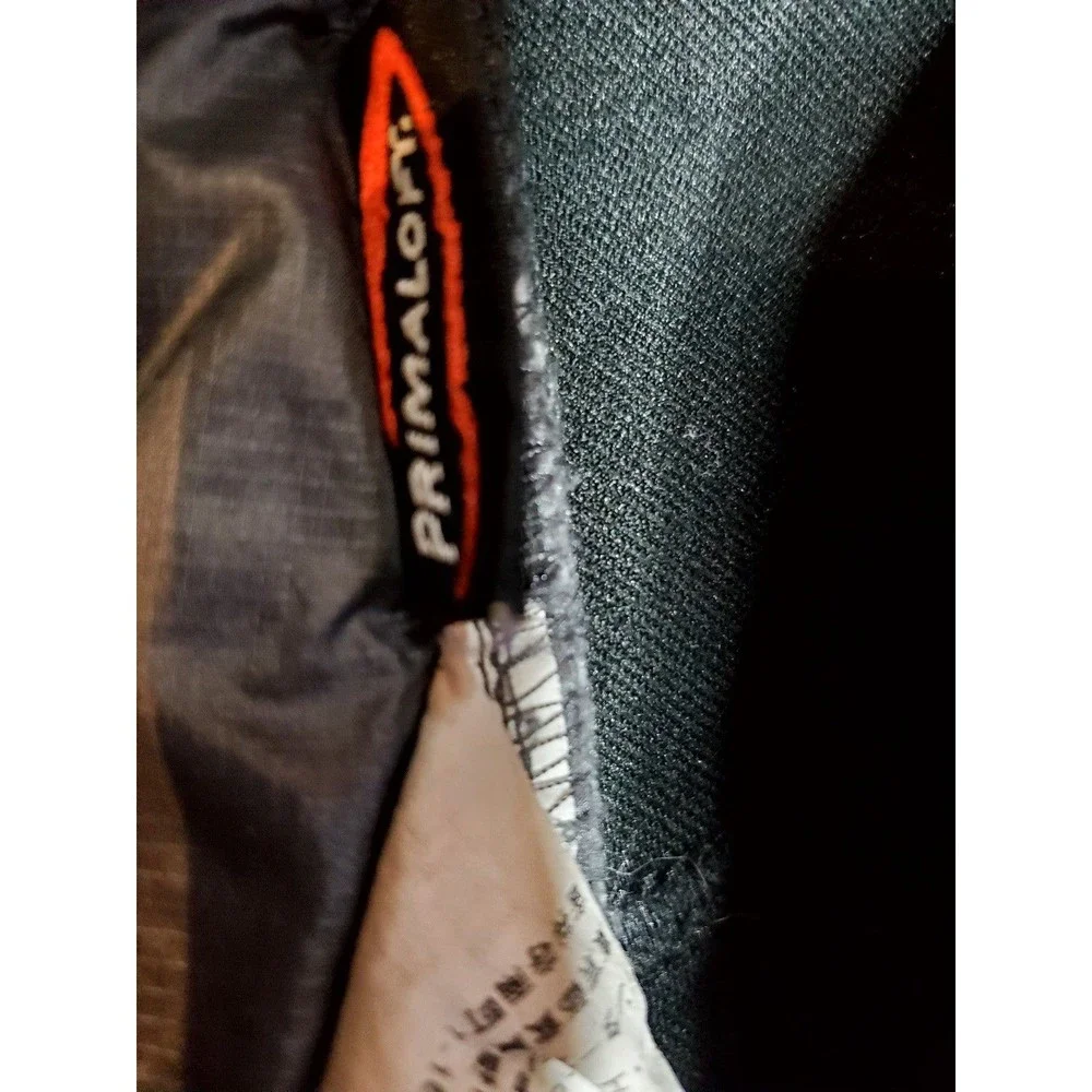 LL Bean Black Gray Wind Breaker Jacket Womens Size M - Picture 7 of 8